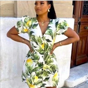 H&M | Dresses | Hm Lemon Puff Sleeve Button Down Mini Dress S Linen | Poshmark H&M | Dresses | Hm Lemon Puff Sleeve Button Down Mini Dress S Linen | Poshmark
